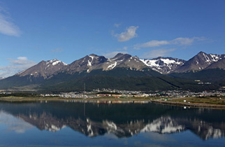 Blick auf Ushuaia
