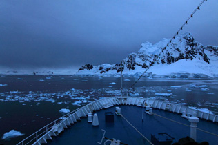 Leaving Paradise Bay