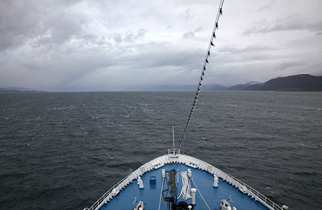 Land in Sicht