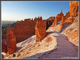 Winter am Bryce Canyon