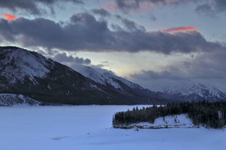 Sonnenaufgang am Lago Pehoe