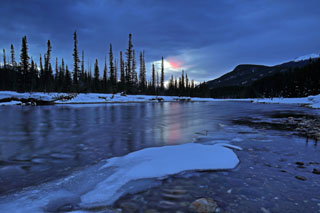 Sonnenaufgang am Beagle Kanal