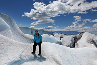 Auf dem Gletscher