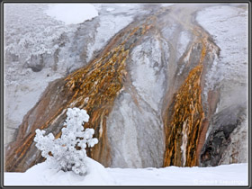 Farben im Schnee